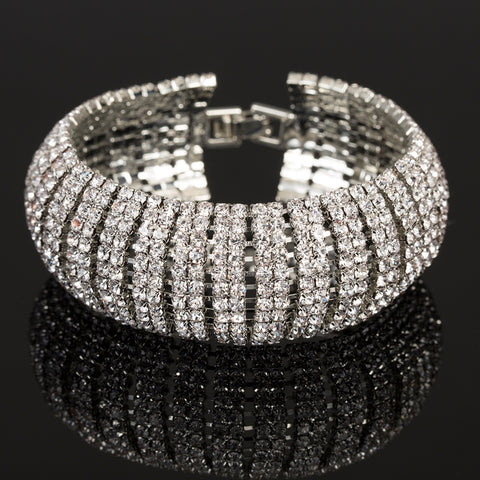 Cleopatra II Silver Bracelet