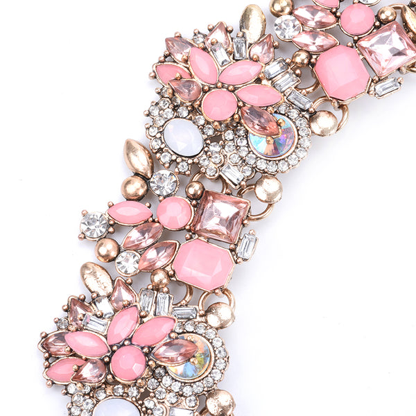 J'adore Statement Pink Necklace